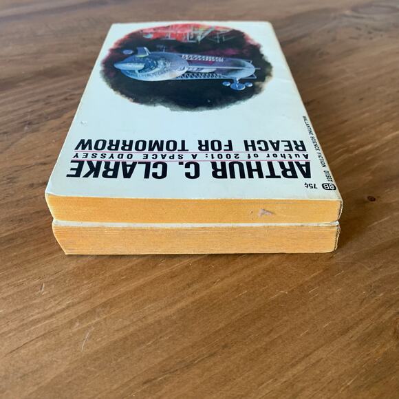 Arthur C Clarke Reach For Tomorrow Childhood's End 1969 Ballantine SciFi PB - Picture 12 of 16